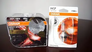 OSRAM NIGHT BREAKER +200% vs OSRAM Original