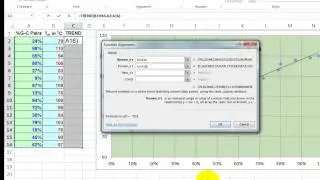Curve Fitting in Excel