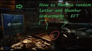 How to Remove Random  Letter and Number Watermarks - EFT