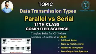 Data Transmission Types with Examples (Parallel vs Serial)