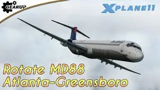ROTATE MD-80 ✈️ SIMULADOR DE VUELO X-PLANE 11