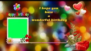 Birthday Template Part-5 | Green screen video | Kinemaster Editing Tutorial | King_Effects