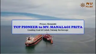 MV. MANALAGI PRITA - TCP PIONEER, Proses alongside || PT. SPIL, PT. MANALAGI, PT. Transcoal Pacific
