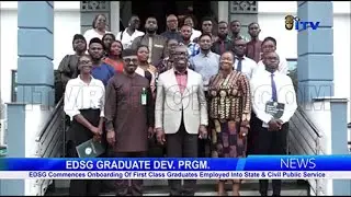 EDSG Begins Onboarding of First Class Graduates in State and Civil Service
