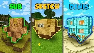 SUB vs SKETCH vs DENIS - CRAZY TROLLS in Minecraft! (The Pals)