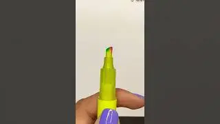 DIY rainbow marker 🌈😍 