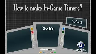 UE4 - How to make In-Game Timers?