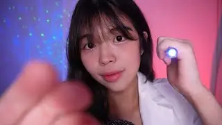 ASMR TINGLY Doctor Check Up! Eye test, Cranial nerve exam