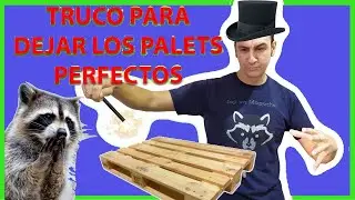 ✅Descubre los Mejores TRUCOS para dejar la MADERA de PALET Perfecta