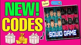 🌟UPDATE! CODES🌟SQUID GAME CODES - ROBLOX SQUID GAME  CODES 2024 - CODES FOR SQUID GAME