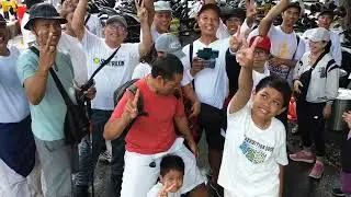Jalan santai Prabowo Gibran di Bali