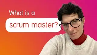What does a scrum master do?