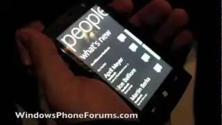 Windows Phone 7 Series UI Hands-on