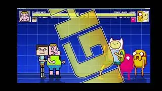 mugen Clarence & Jeff vs Finn & Jake mugen battle 153
