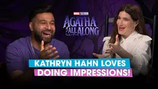 Kathryn Hahn Loves Doing Impressions! | #AgathaAllAlong