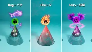 Satisfying Pokémon Energy Simulation - Blender