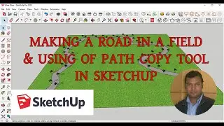 Making a road & using of path copy tool