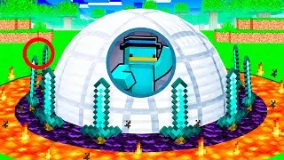 Construí Una BASE ILEGAL en Minecraft…