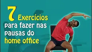 7 exercícios para fazer nas pausas do home office | Pomodoro - Rodrigo Lopes