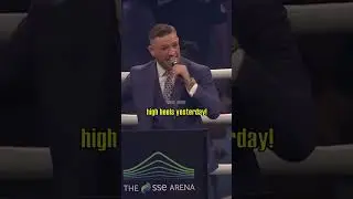 Conor McGregor Roasts Floyd Mayweather for Wearing High Heels!