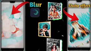 Shake effect 🔥 attitude video editing alight motion ll alight motion status editing