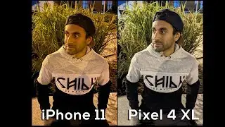 iPhone 11 NIGHT MODE vs Pixel 4 NIGHT SIGHT!