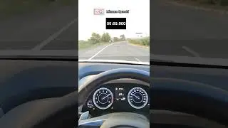 Creta Petrol Top Speed in Sports mode 0-100 || Minaam Qureshi || #creta #topspeed #shorts #short