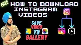 How To Download INSTAGRAM VIDEOS On ANDROID | Or On IOS | Download INSTAGRAM REELS Without any APP