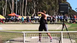 2016 Triton Invitational, Nicholas Scarvelis Shot Put