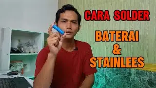 CARA SOLDER BESI DAN STAINLESS DENGAN MUDAH #servislampuled #servislampu #tutorial #tutorreal