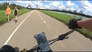 Велопрогулка  Крылатские холмы, Парк Фили,