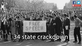 34 States Crackdown on Free Speech!