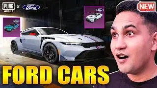 Ford Car Crate Opening | New Ford Motor Cruise Crate Opening | Ford Mustang | Ford PUBG Mobile |BGMI