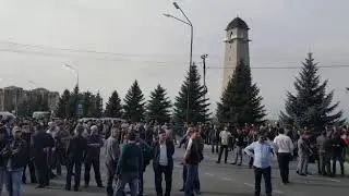 Протест в Ингушетии. Магас. 4 октября. Часть 3