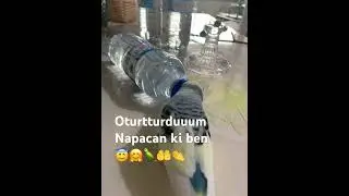 Korktum ben deyince ne yapacağım ki ben diyor paşam şişeyi de oturtturdum diyor kurban olurum verene
