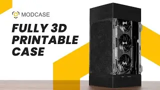 Modcase 3D Review - Upgradable Fully 3D Printed miniITX Case