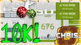 WINNING 10K ON CSGODICES