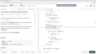 【每日一题】1234. Replace the Substring for Balanced String, 9/12/2020