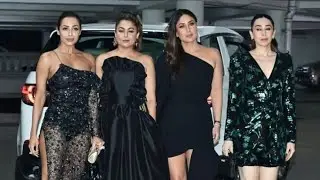 Hot & Sexy Kareena, Malaika, Karishma, Alia in Black dress #aliabhatt #kareenakapoor #malaikaarora