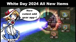 White Day 2024 New Items! CUTEST NEW APP & New Tank Equips!? | Toram Online