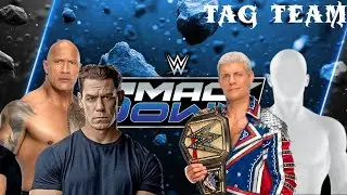 welcome to #WWE2K25  The Final boss the rock & John Cena vs Cody Rhodes & ???