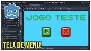 COMO CRIAR UM MENU NA GODOT ENGINE PELO CELULAR!!!