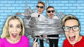 We Duct Taped the GMI to the Wall for 24 hours! (Game Master Network Unexpected Prank)