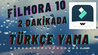 Wondershare Filmora 10 Türkçe Yama %100 Çalışıyor Sadece 2 dakikada