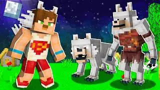 🐺KURT ADAM OLARAK MİNECRAFT OYNADIM