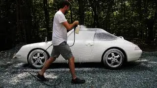 Detailing a Porsche 911 Cabriolet x 993