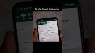 How To Unblock Yourself On WhatsApp In 2023 If Someone Blocked You! 