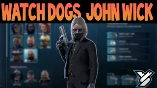 HOW TO UNLOCK WATCH DOGS VERSION OF JOHN WICK - BEST CHARACTER IN GAME!!