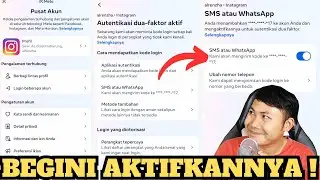 Cara Mengaktifkan Autentikasi Dua Faktor Instagram !