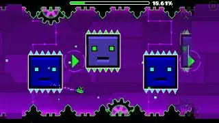 Day 1 of grinding Deadlocked on Geometry Dash!